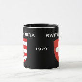 Kanton Jura, Schweiz Tasse des Kaffees (Zentrum)