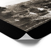 Kanton NC Fibre Foto 1911 Poster (Ecke)