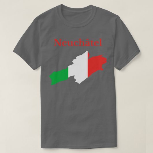 Kanton Neuchatel Schweiz T-Shirt (Design vorne)