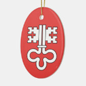 Kanton Nidwalden Keramik Ornament (Links)