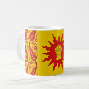 Kanton Nimenefeld Populace Abzeichen Kaffeetasse