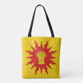 Kanton Nimenefeld Populace Abzeichen Tote Bag Tasche (Rückseite)