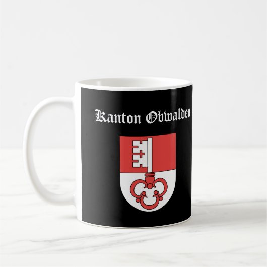 Kanton Obwaldep Schweiz: Tasse (Links)
