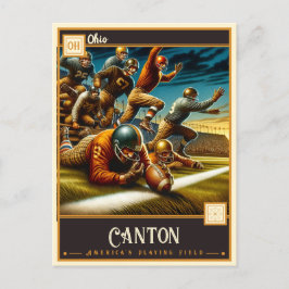 Kanton Ohio | VINTAG Postkarte