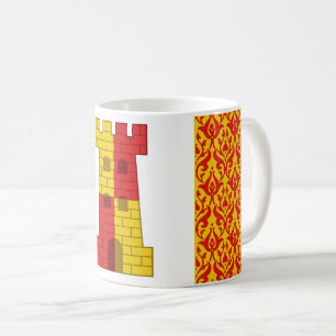 Kanton Rokkehealdan Populace Abzeichen Kaffeetasse