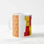 Kanton Rokkehealdan Populace Abzeichen Kaffeetasse (Vorderseite Links)