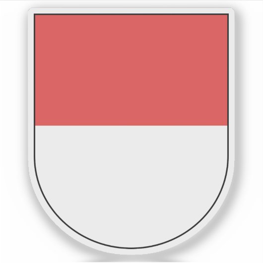 Kanton Solothurn Wappen, Schweiz Aufkleber (Vorderseite)
