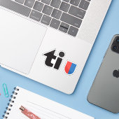 Kanton Tessin-Logo, Schweiz Aufkleber (Laptop mit iPhone)