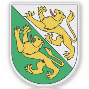 Kanton Thurgau, Schweiz Aufkleber