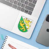 Kanton Thurgau, Schweiz Aufkleber (Laptop mit iPhone)