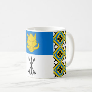 Kanton Vest Yorvik Populace Abzeichen Kaffeetasse