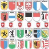 Kantone Schweiz Bundle Sticker (Vorderseite)