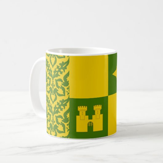 Kantons-Wappen von Castle North Coffee-Mug Kaffeetasse (Vorderseite Links)