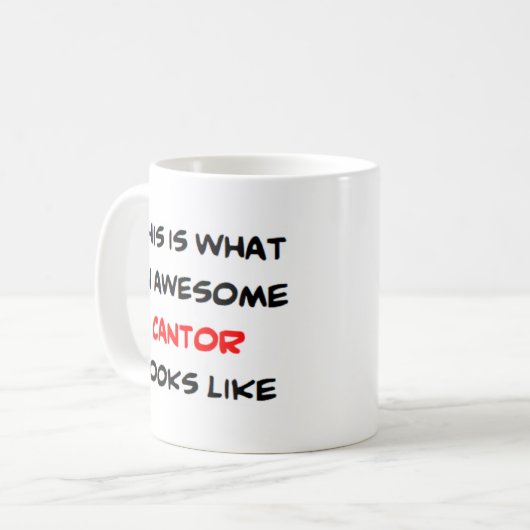 Kantor, phantastisch kaffeetasse (Vorderseite Links)