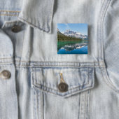 Kanu am berühmten Emerald Lake - Yoho NP, Kanada Button (Beispiel)