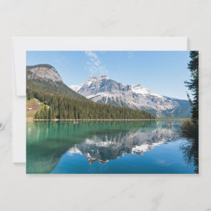 Kanu am berühmten Emerald Lake - Yoho NP, Kanada Einladung