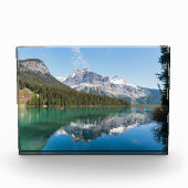 Kanu am berühmten Emerald Lake - Yoho NP, Kanada Fotoblock (Vorderseite)