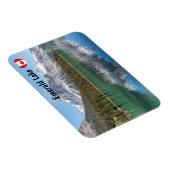 Kanu am berühmten Emerald Lake - Yoho NP, Kanada Magnet (Rechte Seite)