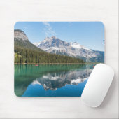 Kanu am berühmten Emerald Lake - Yoho NP, Kanada Mousepad (Mit Mouse)