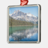 Kanu am berühmten Emerald Lake - Yoho NP, Kanada Ornament Aus Metall (Links)