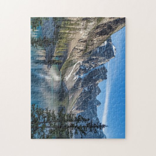 Kanu am Moraine Lake Puzzle (Vertikal)