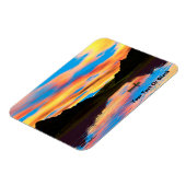 Kanu am Sunset Lake Magnet (Linke Seite)