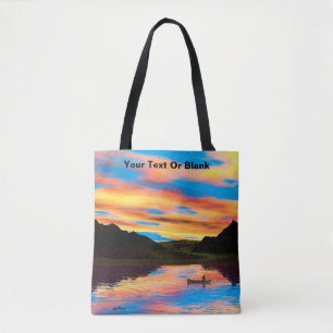 Kanu am Sunset Lake Tasche