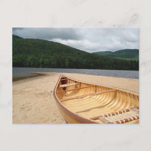 Kanu auf der Beach Postcard Postkarte (Vorderseite)