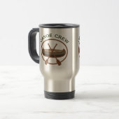 Kanu-Crew-Canoeing Sport Reisebecher (Vorderseite Links)