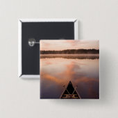 Kanu-Erholungen am Ufer des Pawtuckaway Lake Button (Vorne & Hinten)