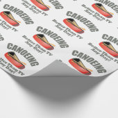 Kanu Geschenkpapier (Ecke)