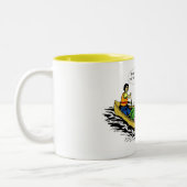 Kanu-Gesprächs-Tasse Zweifarbige Tasse (Links)