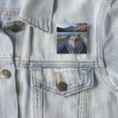 Kanu in dem See Button (Beispiel)