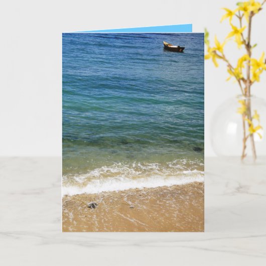 Kanu Karte (Gelbe Blume)