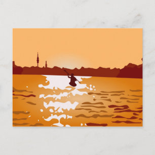 Kanu Postkarte