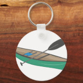 Kanu Schlüsselanhänger (Vorderseite)