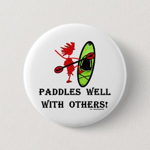 Kanu-Slalom - Paddel gut mit anderen Button