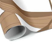 Kanu und Paddles Geschenkpapier (Rolleneckpunkt)