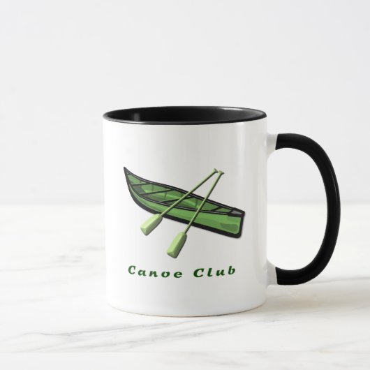 Kanu-Verein-Entwurf Tasse (Rechts)
