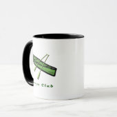 Kanu-Verein-Entwurf Tasse (Vorderseite Links)