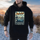 Kanufahren Abenteuer beginnt Hoodie