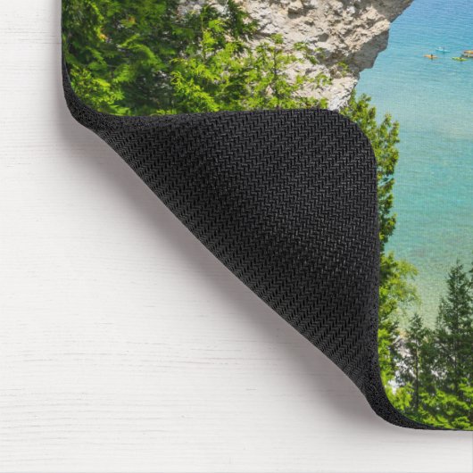 Kanufahren am Arch Rock Mousepad (Ecke)