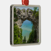 Kanufahren am Arch Rock Ornament Aus Metall (Rechts)