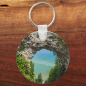 Kanufahren am Arch Rock Schlüsselanhänger (Vorderseite)