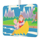 Kanufahren Autolufterfrischer (Links)