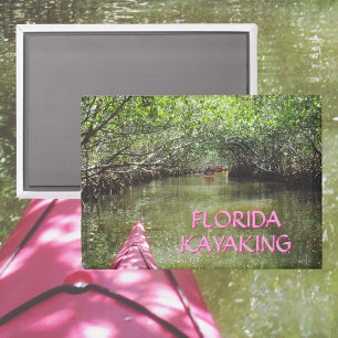 Kanufahren durch die Mangroven - Florida-Abenteuer Magnet