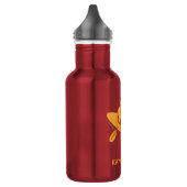 Kanufahren Edelstahlflasche (Links)