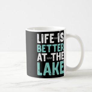 Kanufahren Flößen Das Leben Ist Am See Besser Natu Kaffeetasse