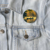 Kanufahren in einem Fluss Button (Beispiel)