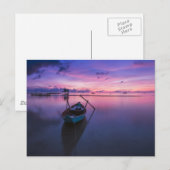 Kanufahren Kajak Segeln Fischen - das Leben Postkarte (Vorne/Hinten)